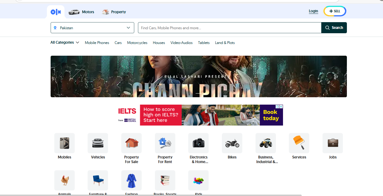 OLX Website Project