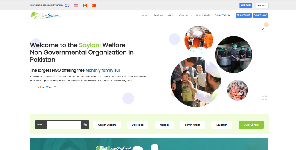 Saylani Website Project